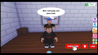 How a Man Had an Haircut Without Money - Adopt Me Funny (Meme) Roblox Memes #shorts