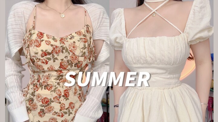 163 62 كجم | مجموعة فساتين للفتيات الممتلئات قليلًا! فساتين صيفية ساحرة ترفع أجواء الصيف إلى أقصى حد