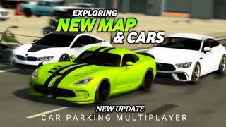 Exploring the Car Parking Multiplayer NEW MAP UPDATE🟢