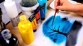 KING ART  N  1  EASY PAINTING  LIGHT REFLECTIONS TUTORIAL   N  102