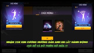 Free Fire| Hướng dẫn anh em chơi xúc xắc ra hành động cực dễ và quay lấy đồ thiên hồ từ 19 Kim cương