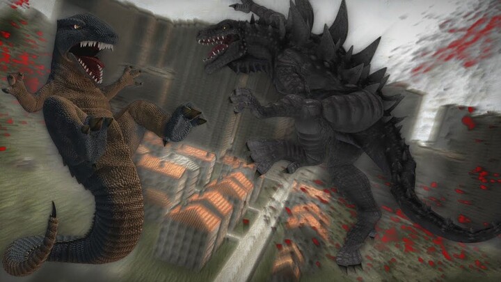[Animasi Penggemar Godzilla] 1998 Kuzilla vs