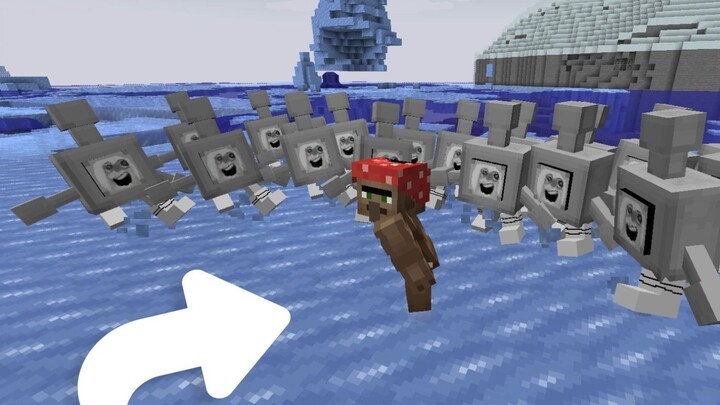 When Despair’s Egg, Little Yellow, is added to the Minecraft server (Player: Clack… clack… 😢 clack… 