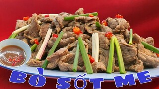 BÒ SỐT ME chua ngọt thơm ngon bổ dưỡng - món ngon dễ làm