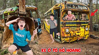 Hà Sam Thử Thách Khám Phá Bãi Ô TÔ Bỏ Hoang Xem Có Gì Bên Trong