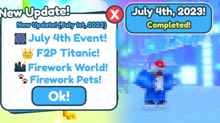 *NEW* 4TH of JULY Update LEAKED in Pet Simulator X!