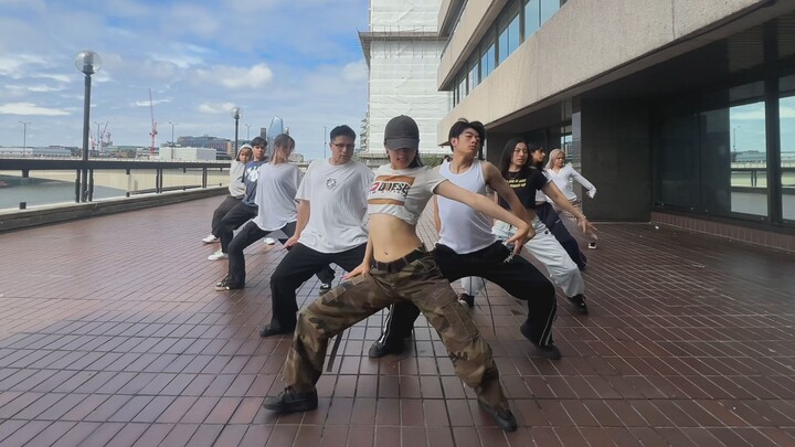 LISA "ROCKSTAR" London cover dance và vũ đạo kết xuất [phiên bản luyện tập]