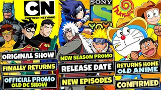Naruto New Season Promo On Sony Yay!Finally Old DC show on Cartoon Network!