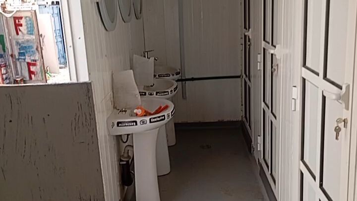 container toilet