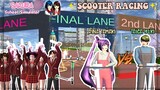 Rina Tamaki Vs. Taiga Yuki | Racing of Scooter | Sakura School Simulator