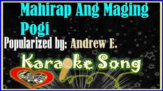 Mahirap Ang Maging Pogi/Karaoke Version/Minus One/Karaoke Cover