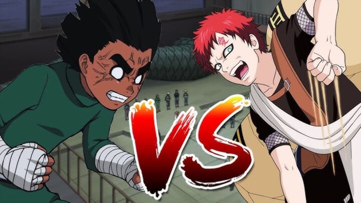 Epic parah Sih Gara Vs Rock Lee 🔥