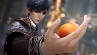 The orange's martial spirit was tender and juicy, but Huo Yuhao crushed it with one fist.