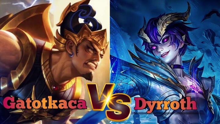 Adu Mekanik Di Exp Lane😎 || Gatotkaca VS Dyrroth‼️🔥🔥