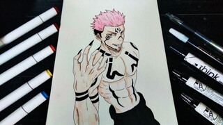 Gambar Sukuna / Yuji Itadori ~ Jujutsu Kaisen