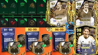 AKHIRNYA HOKI BRUTAL! KLAIM RIBERY OVR 97 BONUS DALGLISH 98 DAN MODRIC 98 TOTS FC MOBILE YUAHPLAY!