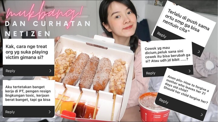 REDDOG MUKBANG SAMBIL JAWABIN CURHATAN NETIZEN!