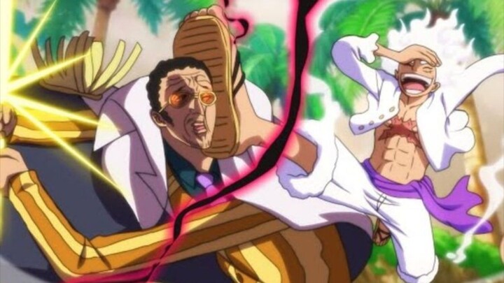 KIZARU HAMPIR MOKAD PAS LAWAN LUFFY MODE GEAR 5!!😱🥵