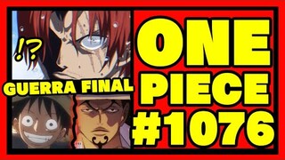 ¡ODA ESTÁ LOCO! ¡LA MASACRE DE SHANKS A SU ENEMIGO! - ONE PIECE 1076 - Análisis y Review