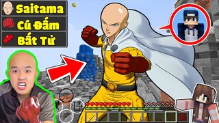 Minecraft, Nhưng bqThanh Là ONE PUCH MAN (Saitama) Troll Ốc...