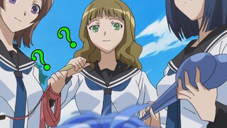 After becoming a girl, the classmates exploded together! ! famous scene