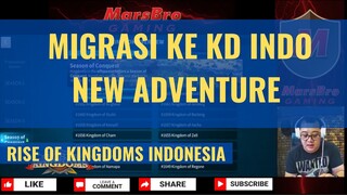 NEW HOME, NEW ADVENTURE UNTUK MBG [ RISE OF KINGDOMS INDONESIA ]