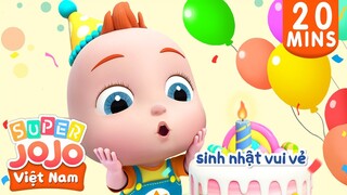 Bữa tiệc sinh nhật khó quên | Chúc mừng sinh nhật | Nhạc thiếu nhi vui nhộn | Super JoJo
