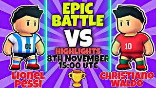 CHRISTIANO WALDO VS LIONEL PESSI Highlights | Epic Battle in Stumble Guys