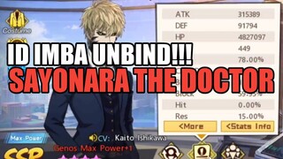 SAYONARA THE DOCTOR - ID IMBA UNBIND!! || One Punch Man The Strongest