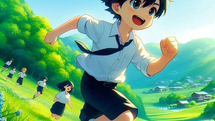 Menma anak yang pantang menyerah