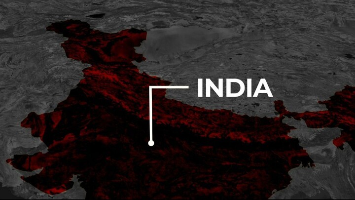 India Geo Layer Map Animation in After Effects