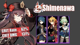 Hutao 62/131 Crit/CritDMG | Spiral Abyss Floor 12 - [Genshin Impact]