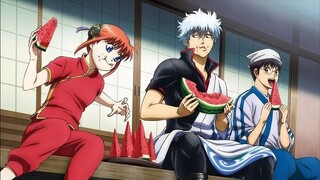 [ Gintama ] Tomokazu Sugita, Rie Kugimiya, and Daisuke Sakaguchi recreate the Yorozuya trio