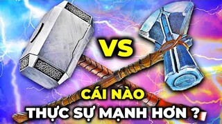 STORMBREAKER và MJOLNIR - Vũ khí nào của THOR thực sự mạnh hơn ?