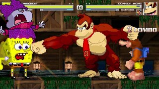 AN Mugen Request #2018: Spongebob & Chowder VS Donkey Kong & Banjo-Kazooie