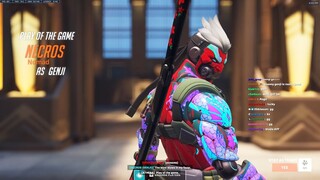 POTG! NECROS BEST GENJI IN THE WORLD -  OVERWATCH 2 RELEASE GAMEPLAY