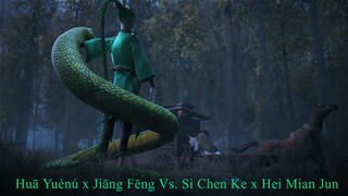 Legendary Twins 2022   Huā Yuènú x Jiāng Fēng Vs. Si Chen Ke x Hei Mian Jun