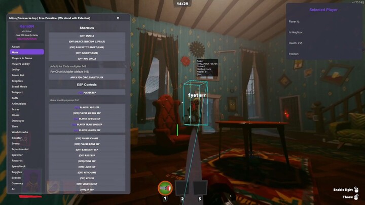 HanaSN v5.2.0 Secret Neighbor Cheats By Hanaverse