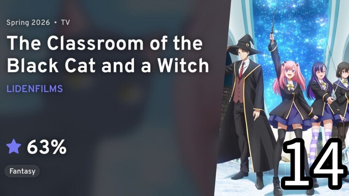 EP 14 The Classroom of the Black Cat and a Witch | Kuroneko to Majo no Kyoushitsu