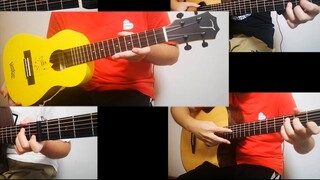 【Gitar multi-track】 Masih ada yang ingat pria gemuk biru itu? Lagu Tema Versi Teater "Doraemon 2" "P