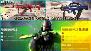 The most expected "OG GHOST" returning?|S1(2019) Battle pass in BP vault|"AK47 red action" and more