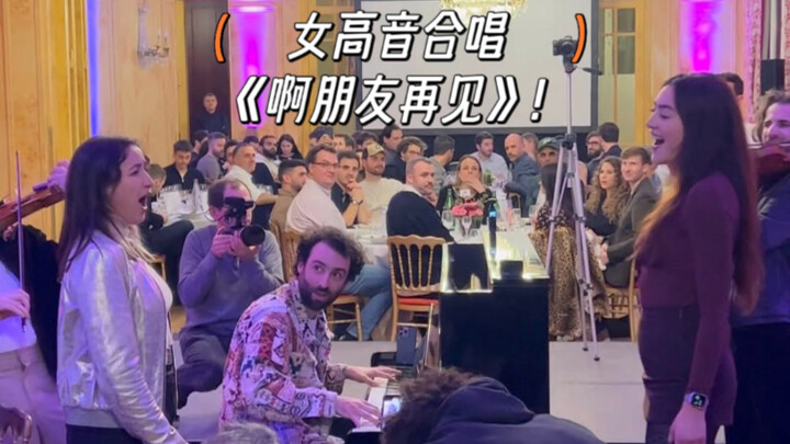 What happens when you play “Goodbye, My Friend” at a Parisian restaurant? 🤯❤️