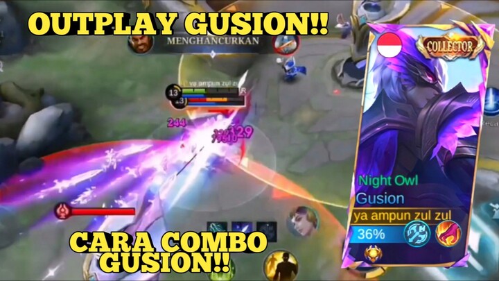OUTPLAY GUSION, CARA COMBO GUSION!!