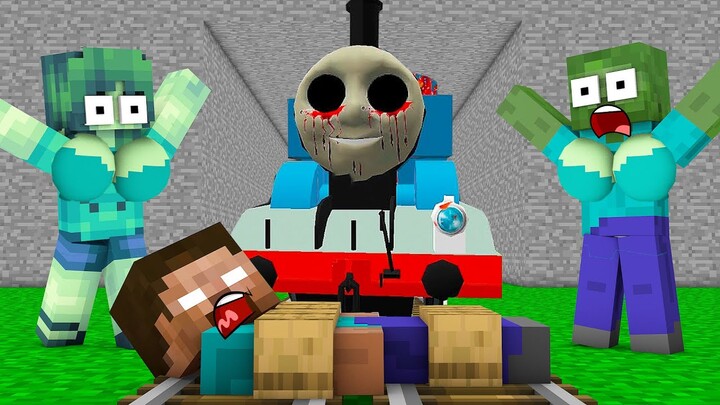 Monster School : THOMAS THE TANK - Sad Story - Minecraft Animation