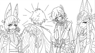 [Handwritten/Xumei F4/No CP] A sunny and cheerful big boy, but everyone drew the wrong lot