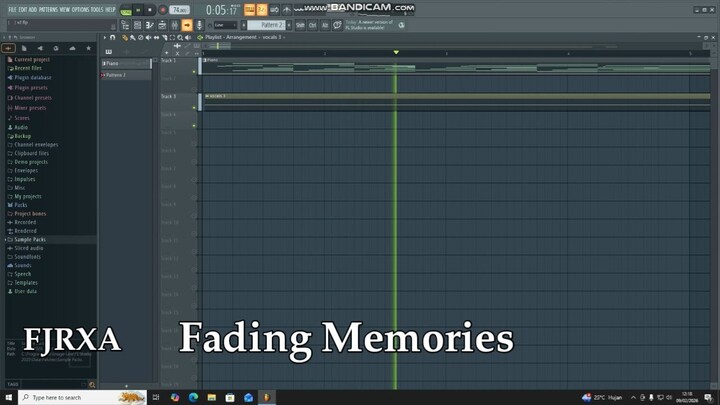 Coba bikin lagu jpop pakai vocal