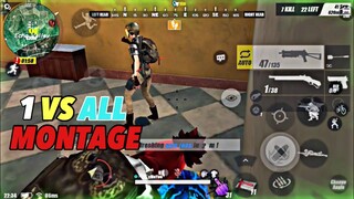 INSANE 1 VS ALL / AGGRESSIVE SG AND SMG SHOTS / ROS EPIC KILL MONTAGE / EL.91