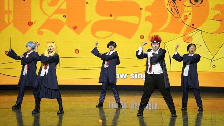【Đêm đỉnh cao】Năm pháp sư xuất hiện tại dạ hội câu lạc bộ anime?! Vũ đạo lại bản bbbb khiến cả khán 