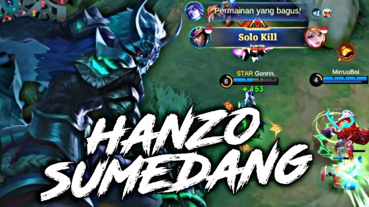 HANZO SUMEDANG!! SEKALI KUYANG TERBANG NYAWA AUTO MELAYANG!! - Mobile Legends