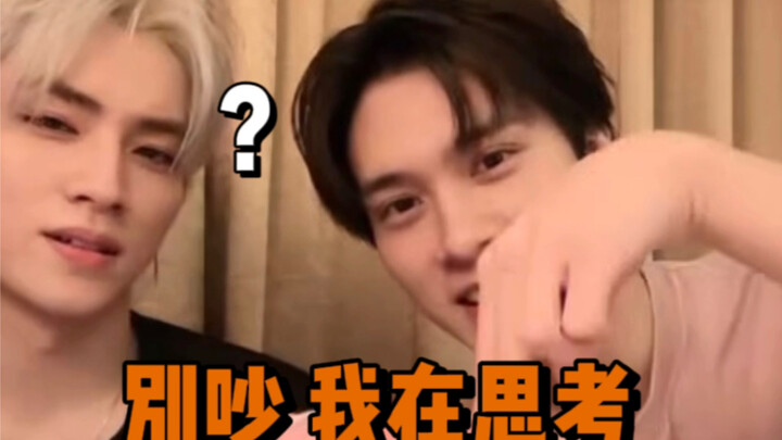 Thanks you two—looking this handsome and still willing to go all out just to make me laugh!